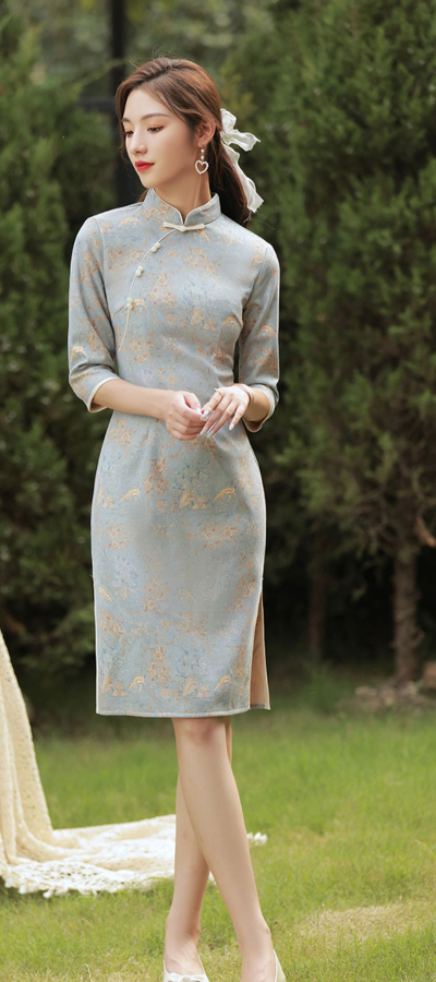 Chinese Outfit Qipao Cheongsam Dress