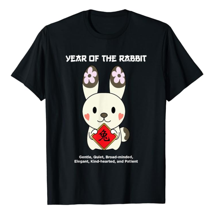 Chinese Zodiac Rabbit Sign T-Shirt