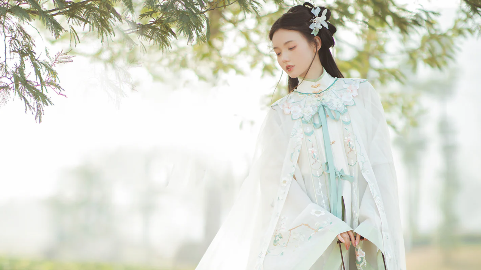 Qing Dynasty Traditional Chinese Outfit